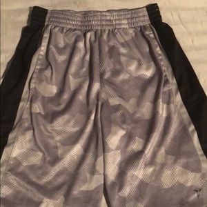 Grey Camo Shorts